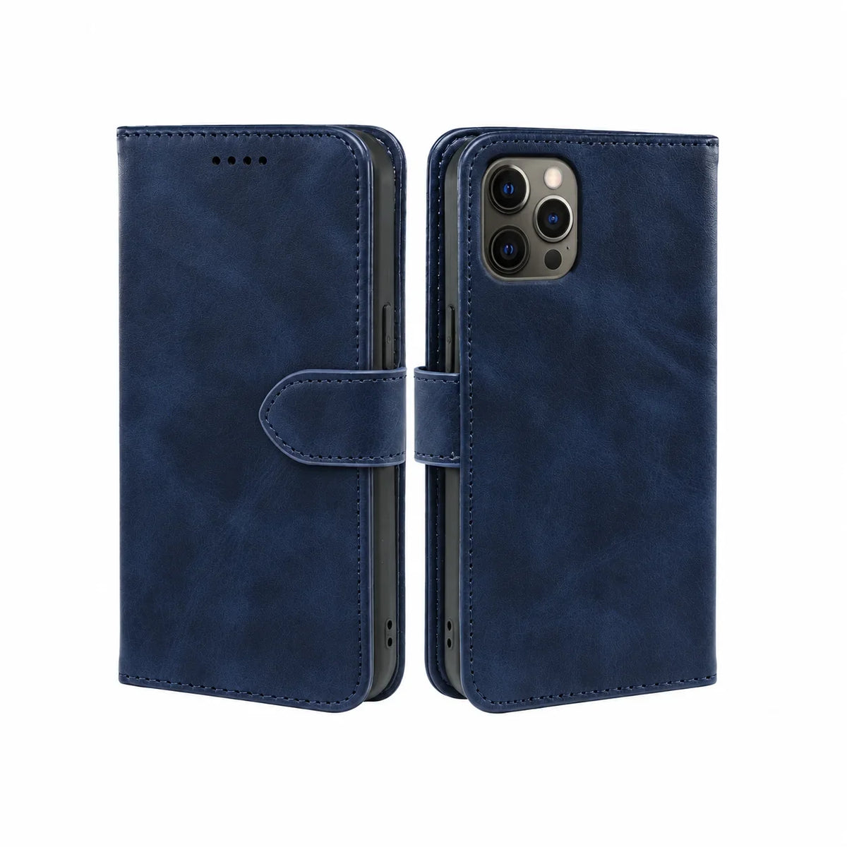 iPhone 13 Series Book Flip Case Leather Wallet