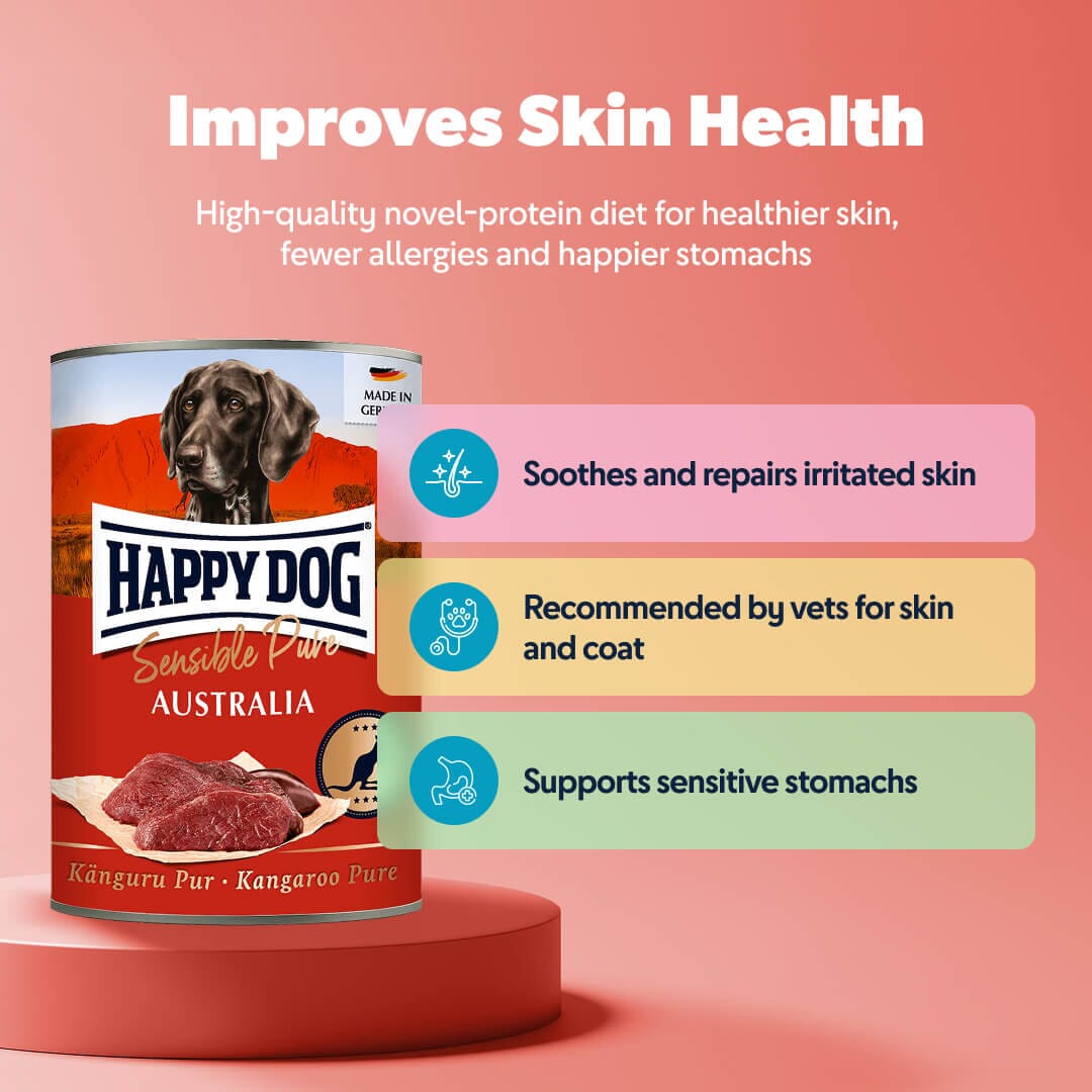 Pure Kangaroo Wet Dog Food (Australia)