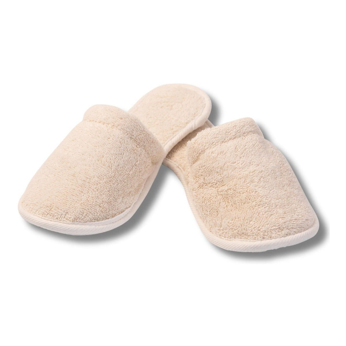 Organic Cotton Towelling Slippers - Soft, Machine Washable