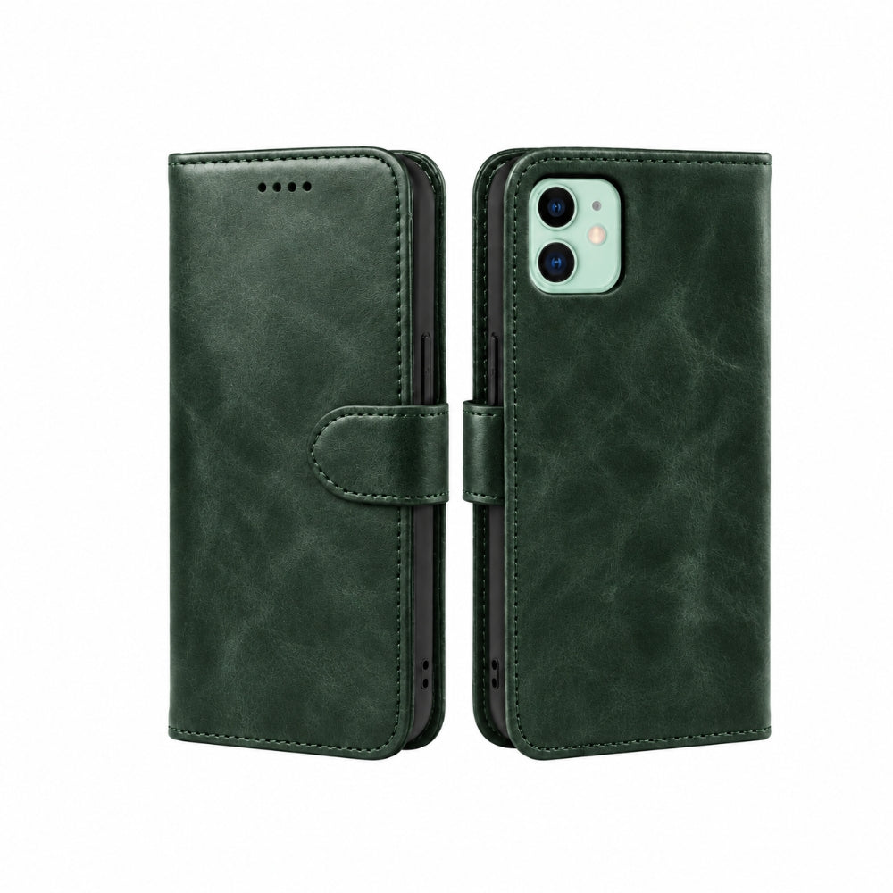 iPhone 11 Book Flip Case Leather Wallet