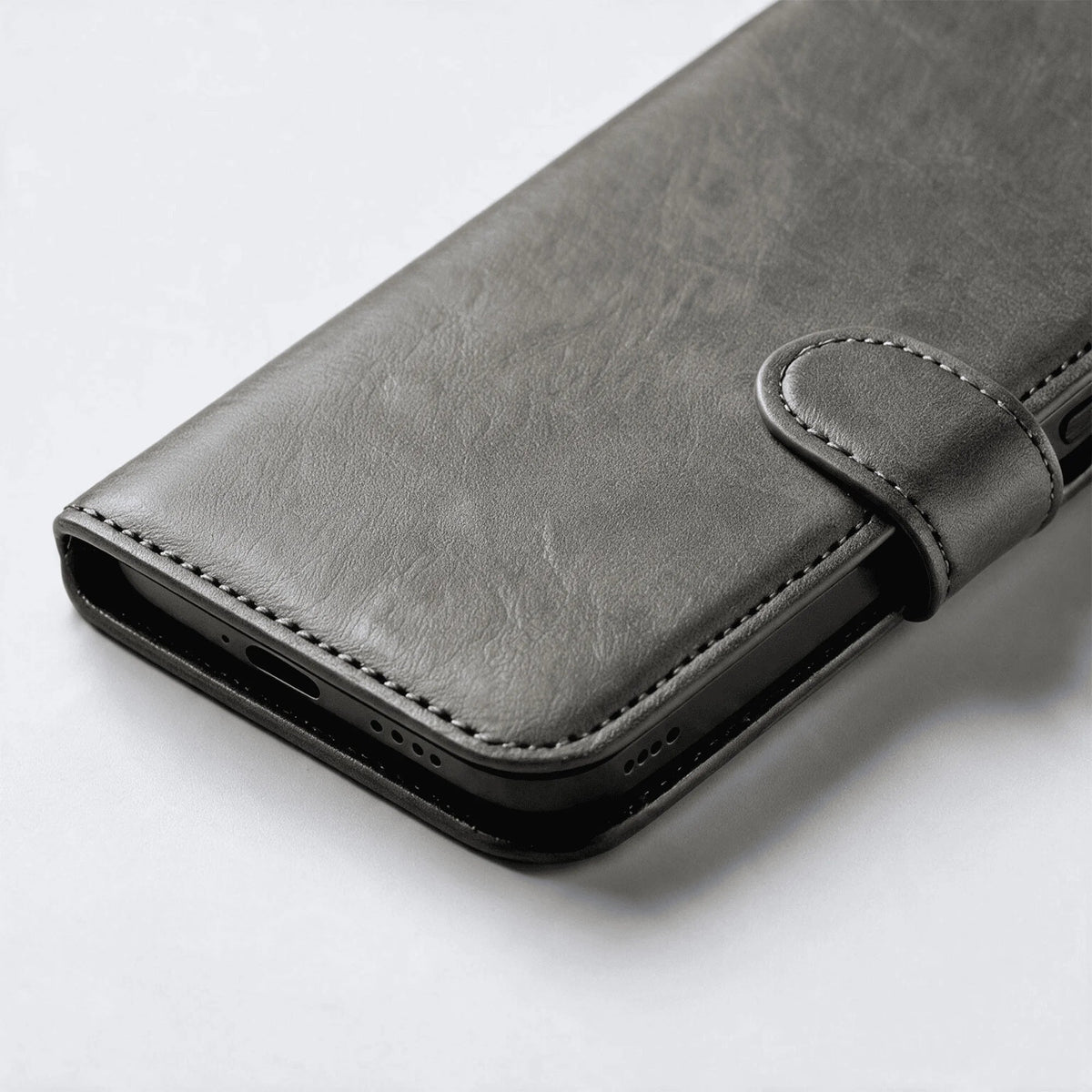 iPhone 16 Series Book Flip Case Leather Wallet
