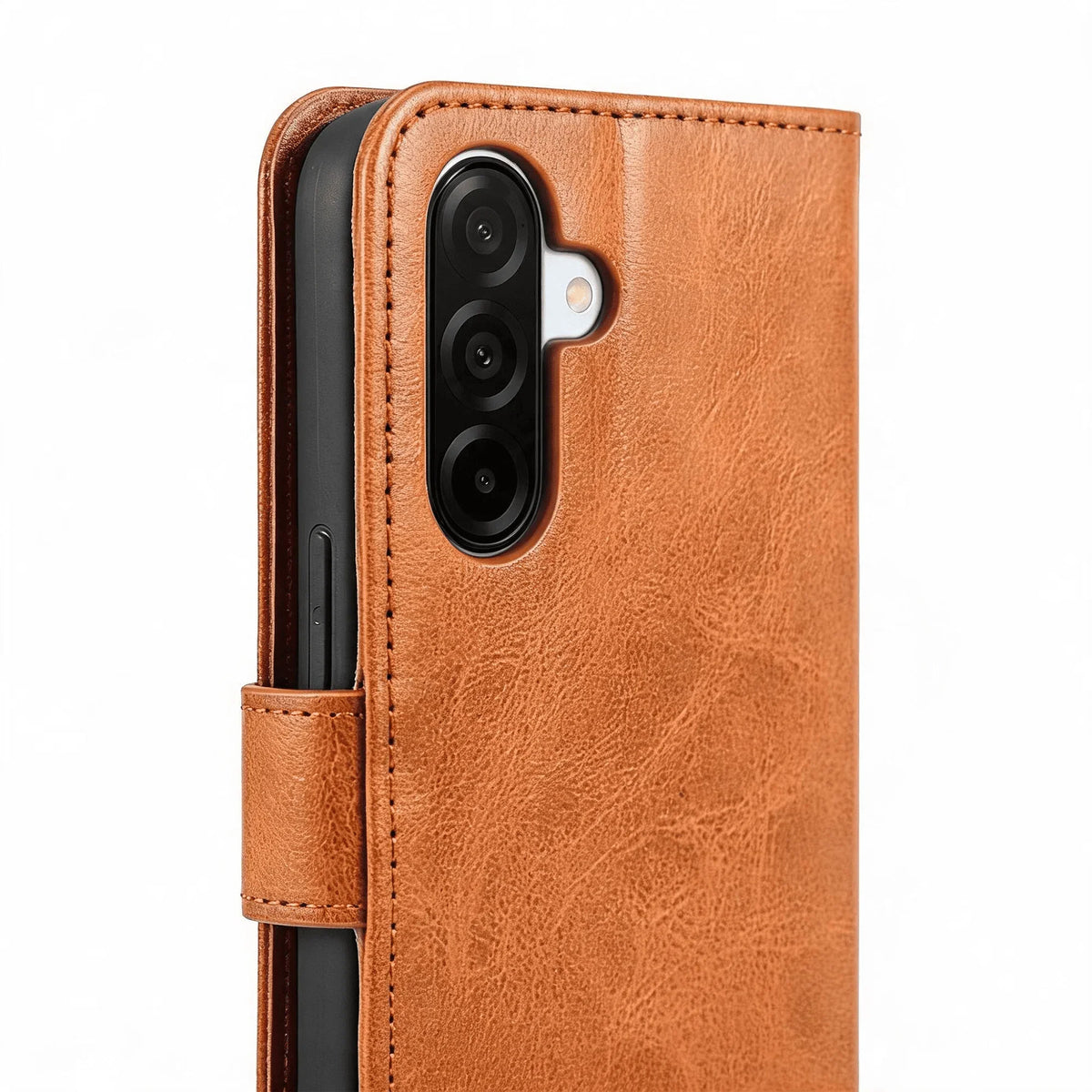 Samsung Galaxy A17 5G / A18 Book Flip Case Leather Wallet