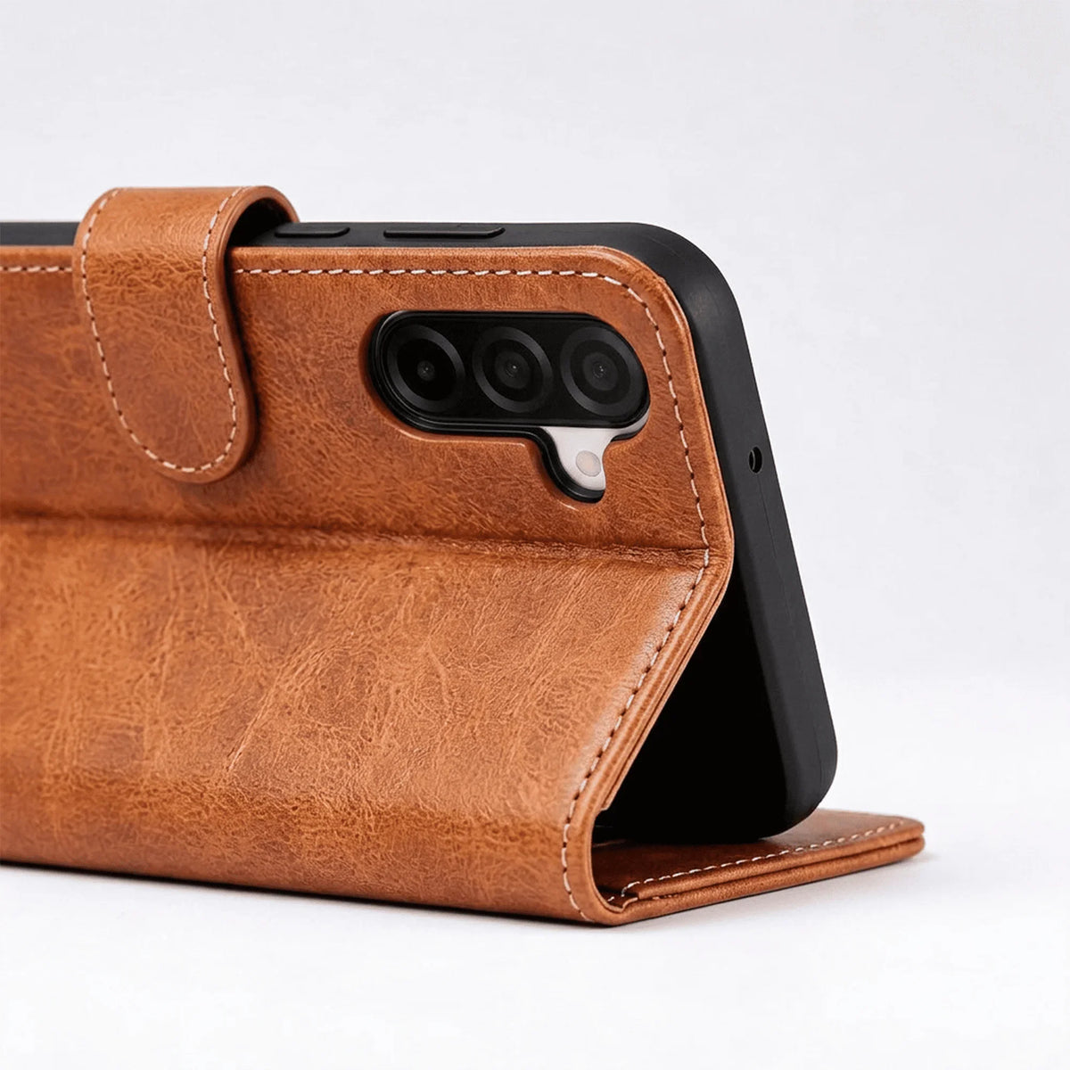 Samsung Galaxy A17 5G / A18 Book Flip Case Leather Wallet