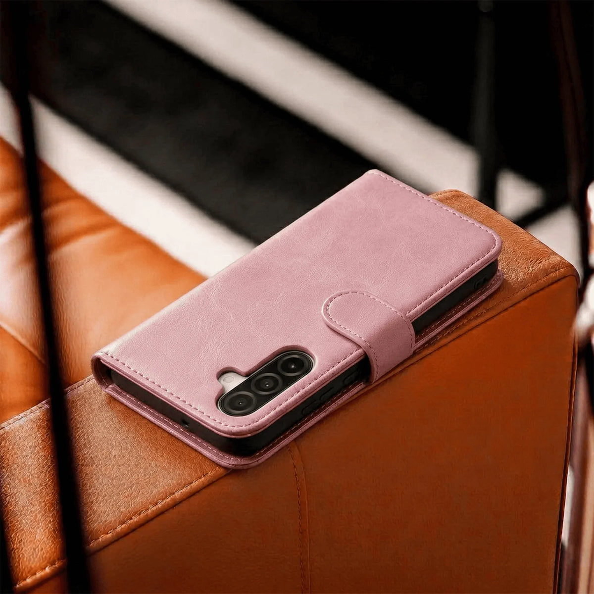 Samsung Galaxy A17 5G / A18 Book Flip Case Leather Wallet