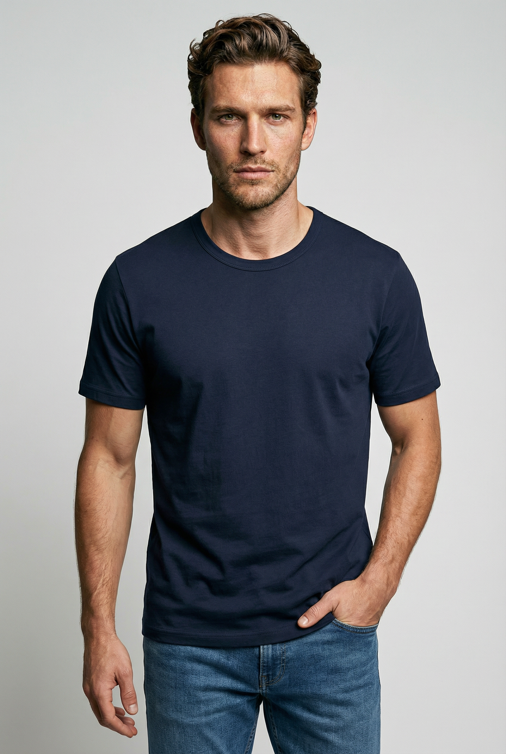 Trueman Regular Fit T-Shirt - Navy