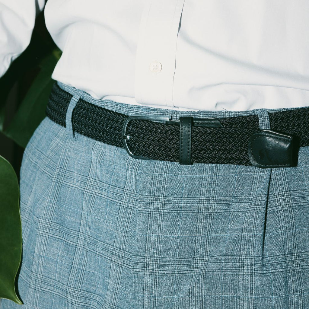 Woven Belt - Jet Black