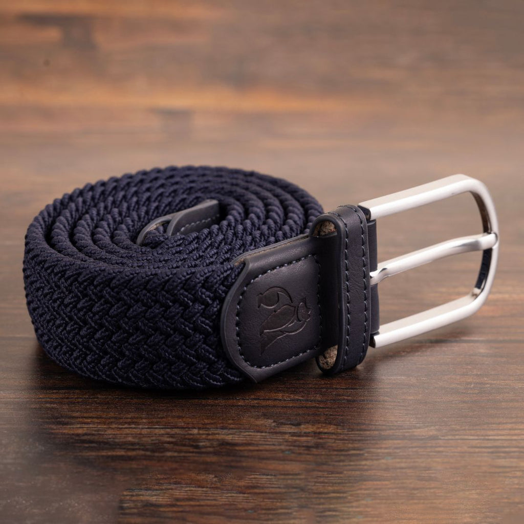 Woven Belt - Navy