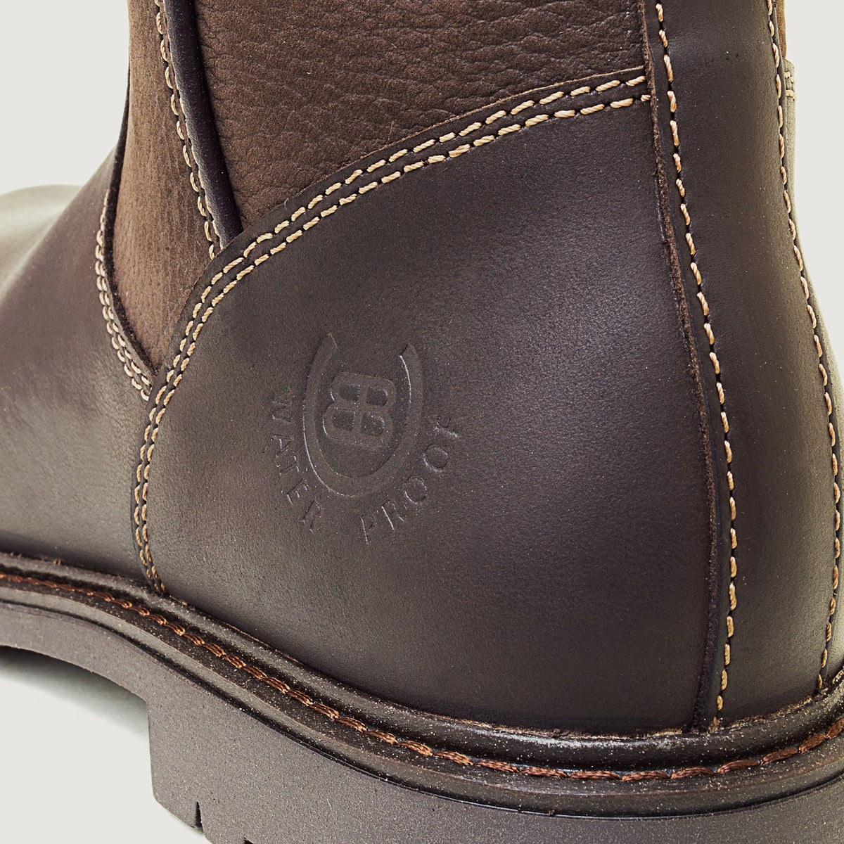 Quebec Waterproof Zip Up Mid Calf Boots - Brown