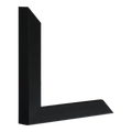 Cube Black Picture Frame, A3