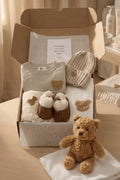 The VIP Cozy Boucle Baby Bear Personalised Gift Box