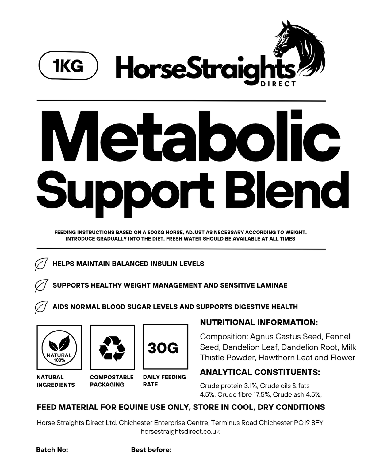 Metabolic Support blend