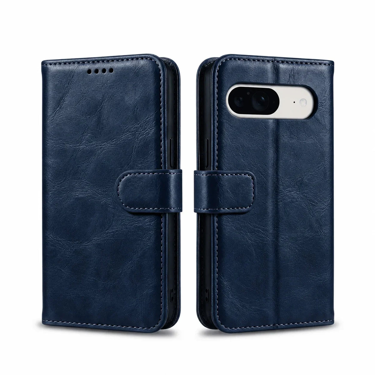 Custodia portafoglio in pelle Book Flip Case per Google Pixel 11 / 10 / 10 Pro con chiusura magnetica
