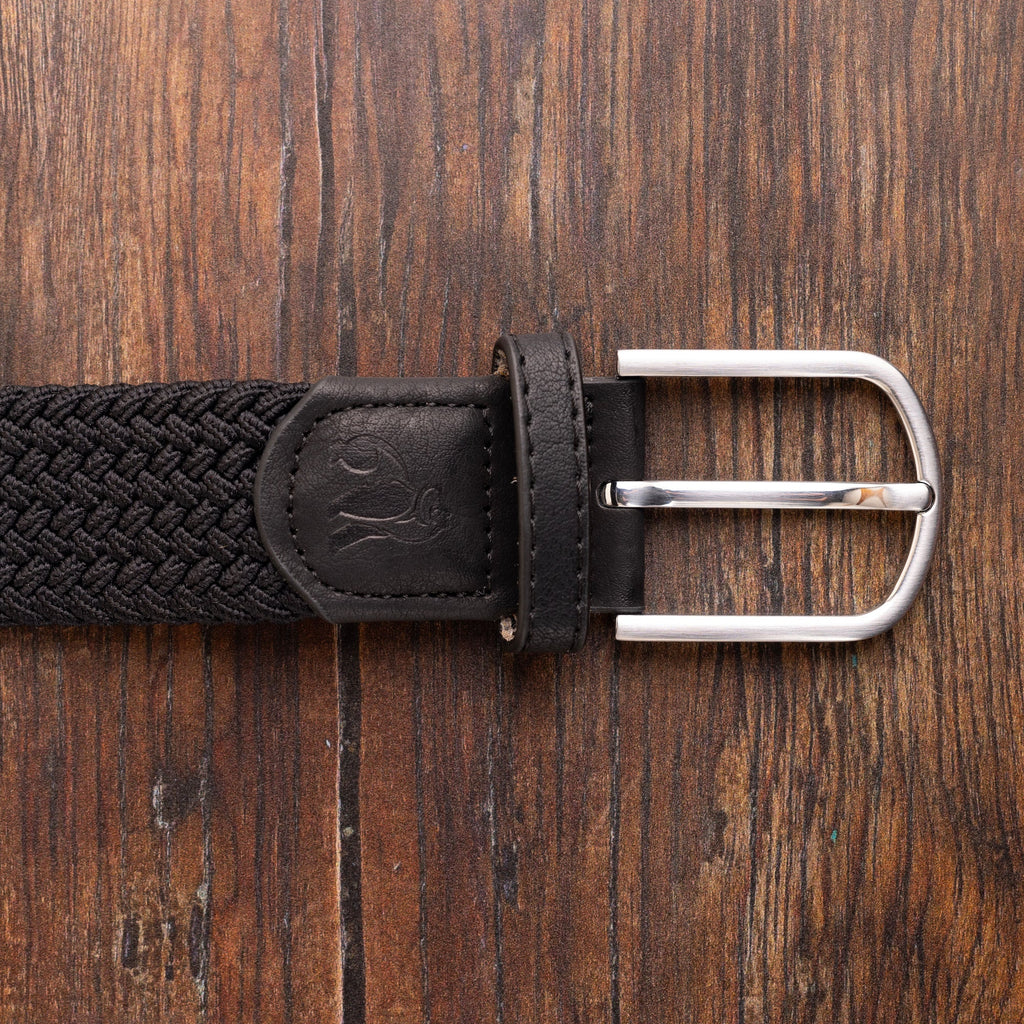 Woven Belt - Jet Black