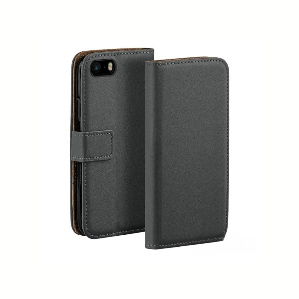 Custodia portafoglio a libro in pelle per iPhone 6 / 7 / 8 / SE
