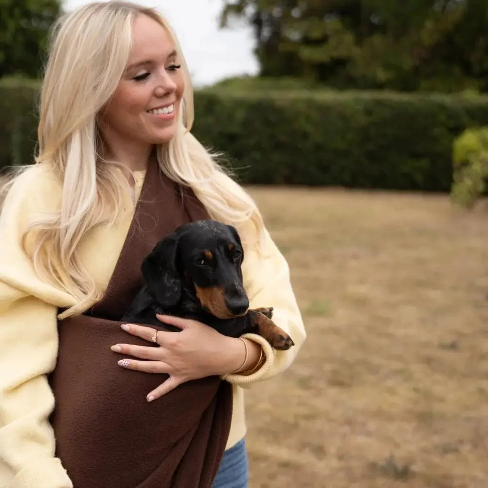 Plain Fleece Dog Sling