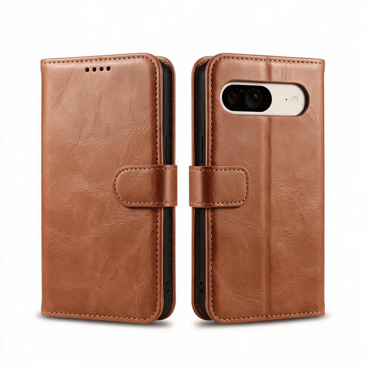 Google Pixel 10 Pro XL Book Flip Case Leather Wallet