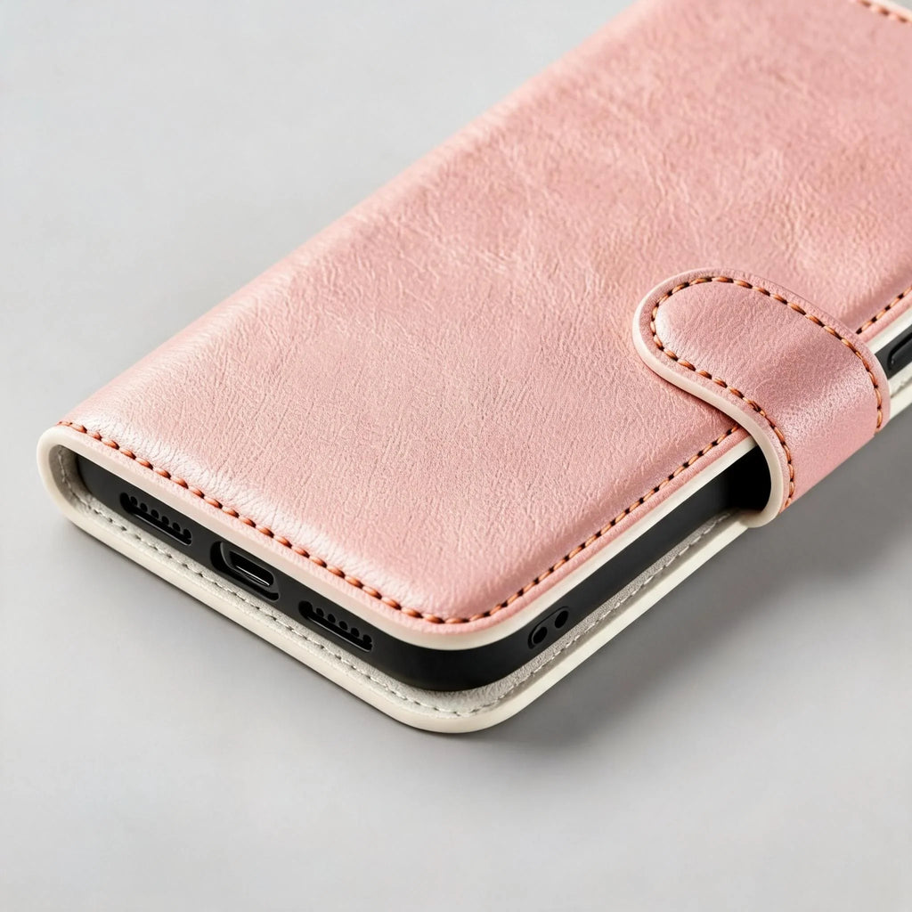 Custodia portafoglio in pelle Book Flip Case per Google Pixel 11 / 10 / 10 Pro con chiusura magnetica