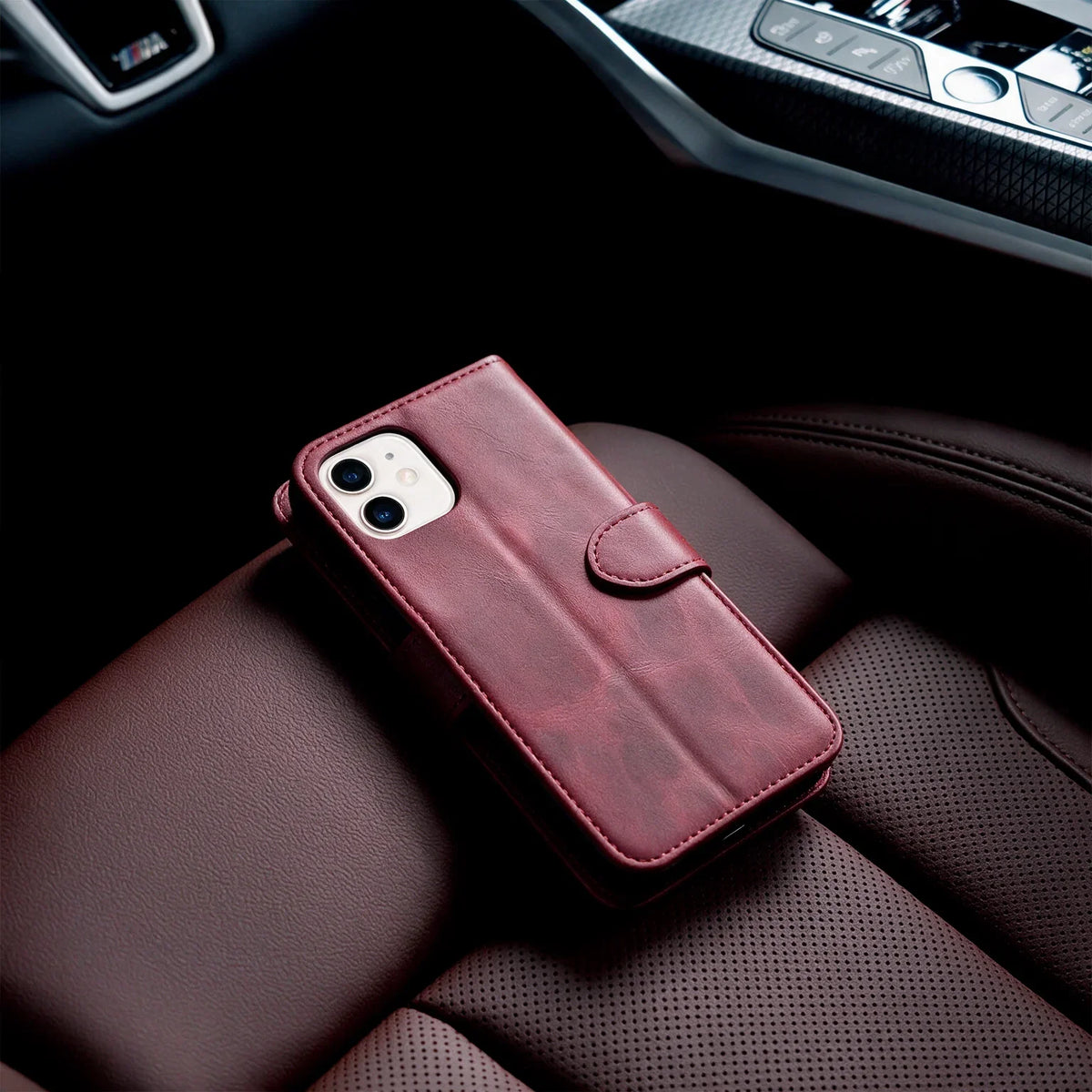 iPhone 11 Book Flip Case Leather Wallet