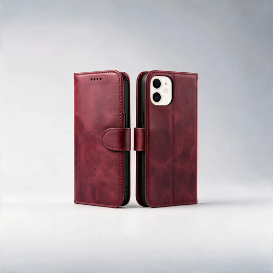 iPhone 11 Book Flip Case Leather Wallet