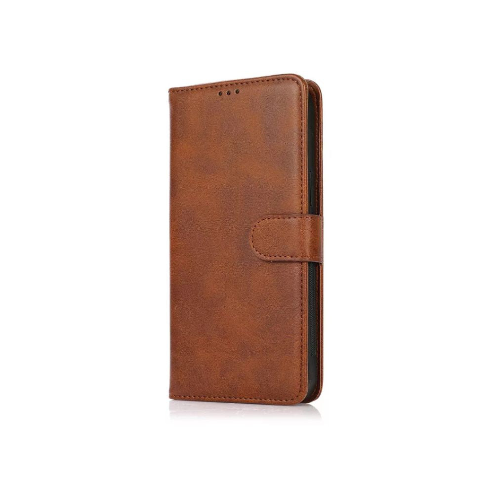 Custodia a libro portafoglio in pelle per iPhone 11