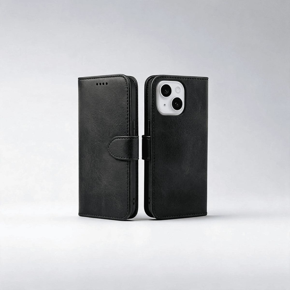 iPhone 13 Series Book Flip Case Leather Wallet