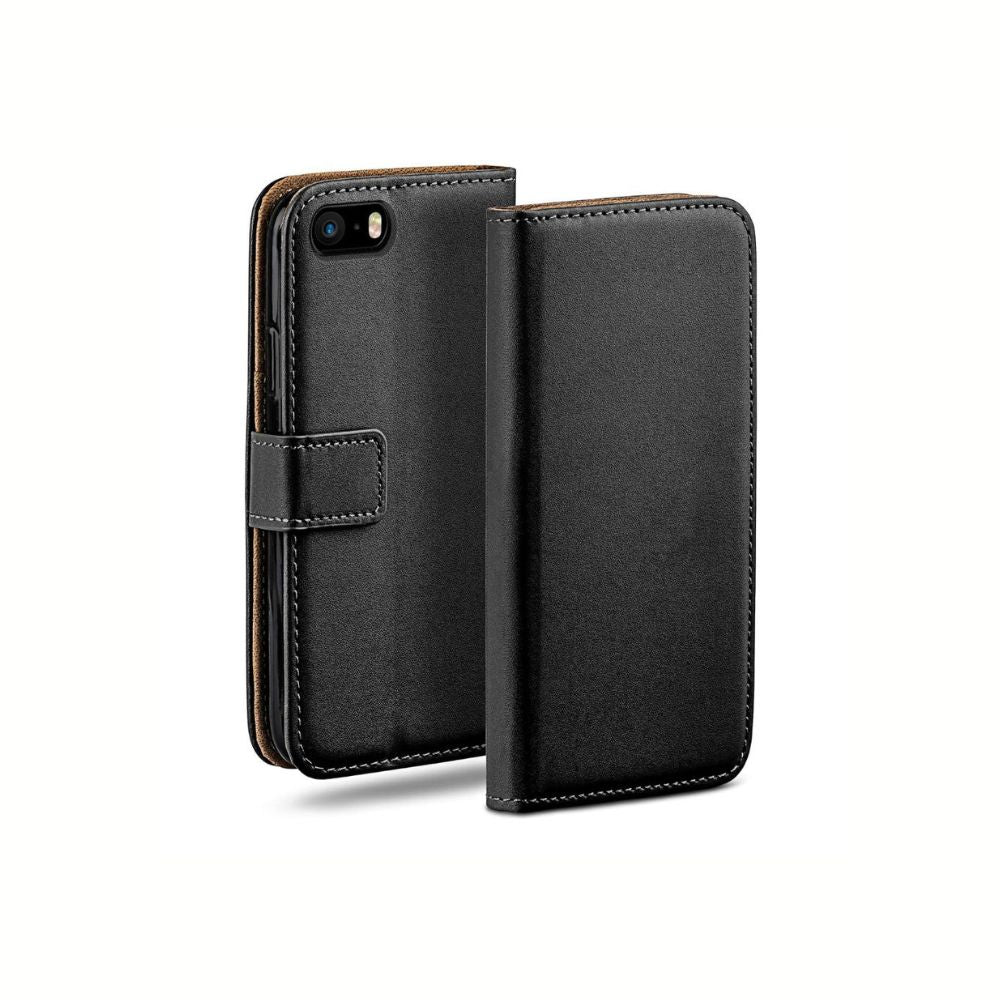 Custodia portafoglio a libro in pelle per iPhone 6 / 7 / 8 / SE