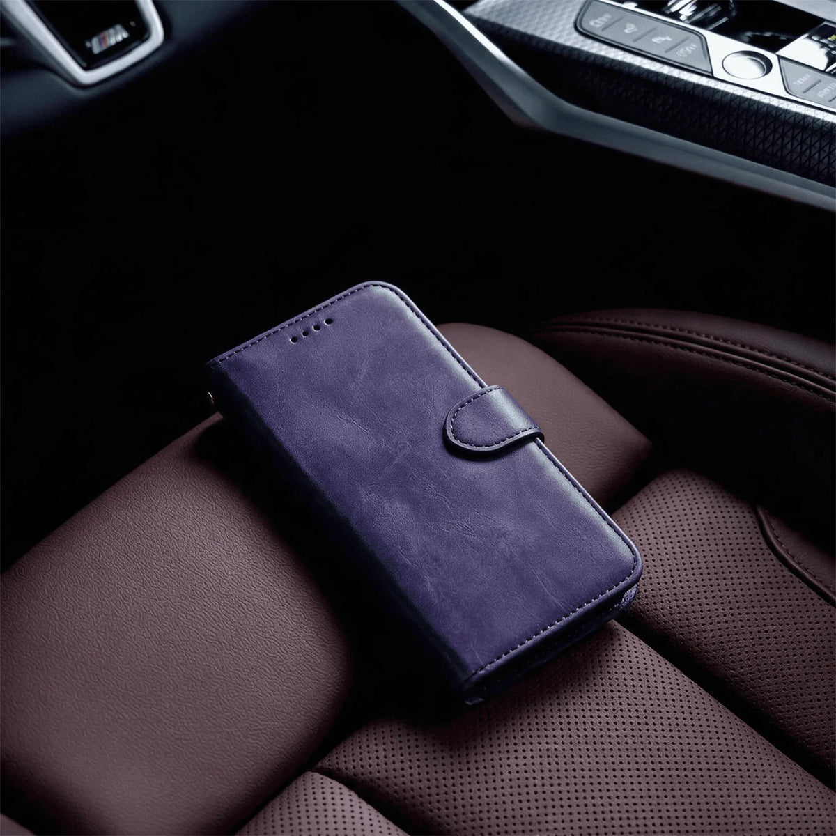 iPhone 13 Series Book Flip Case Leather Wallet