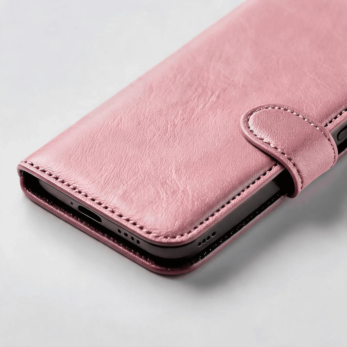 iPhone 16 Series Book Flip Case Leather Wallet