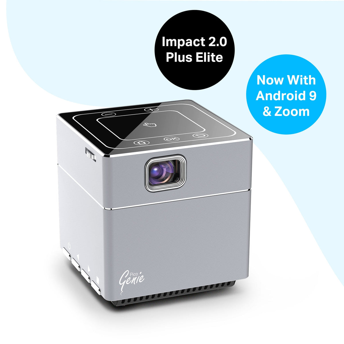 Pico Genie Impact 2.0 Plus ELITE - Proiettore LED intelligente ultraportatile