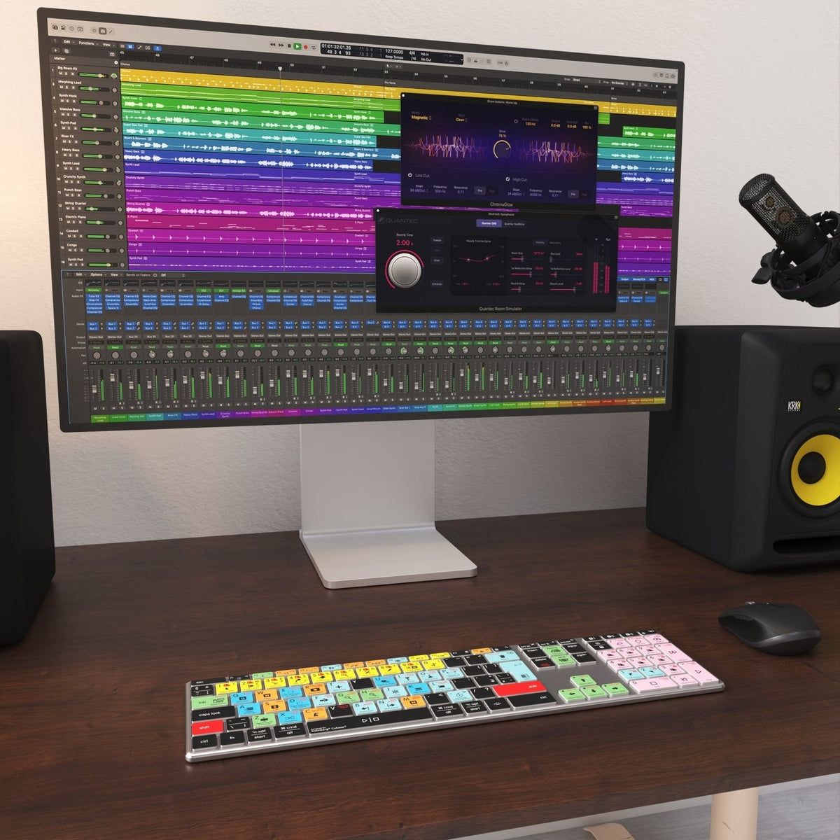 Tastiera compatibile con Cubase | AB10 retroilluminata | Cablata e wireless | Mac e PC