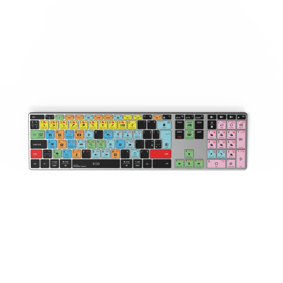 Tastiera compatibile con Cubase | AB10 retroilluminata | Cablata e wireless | Mac e PC