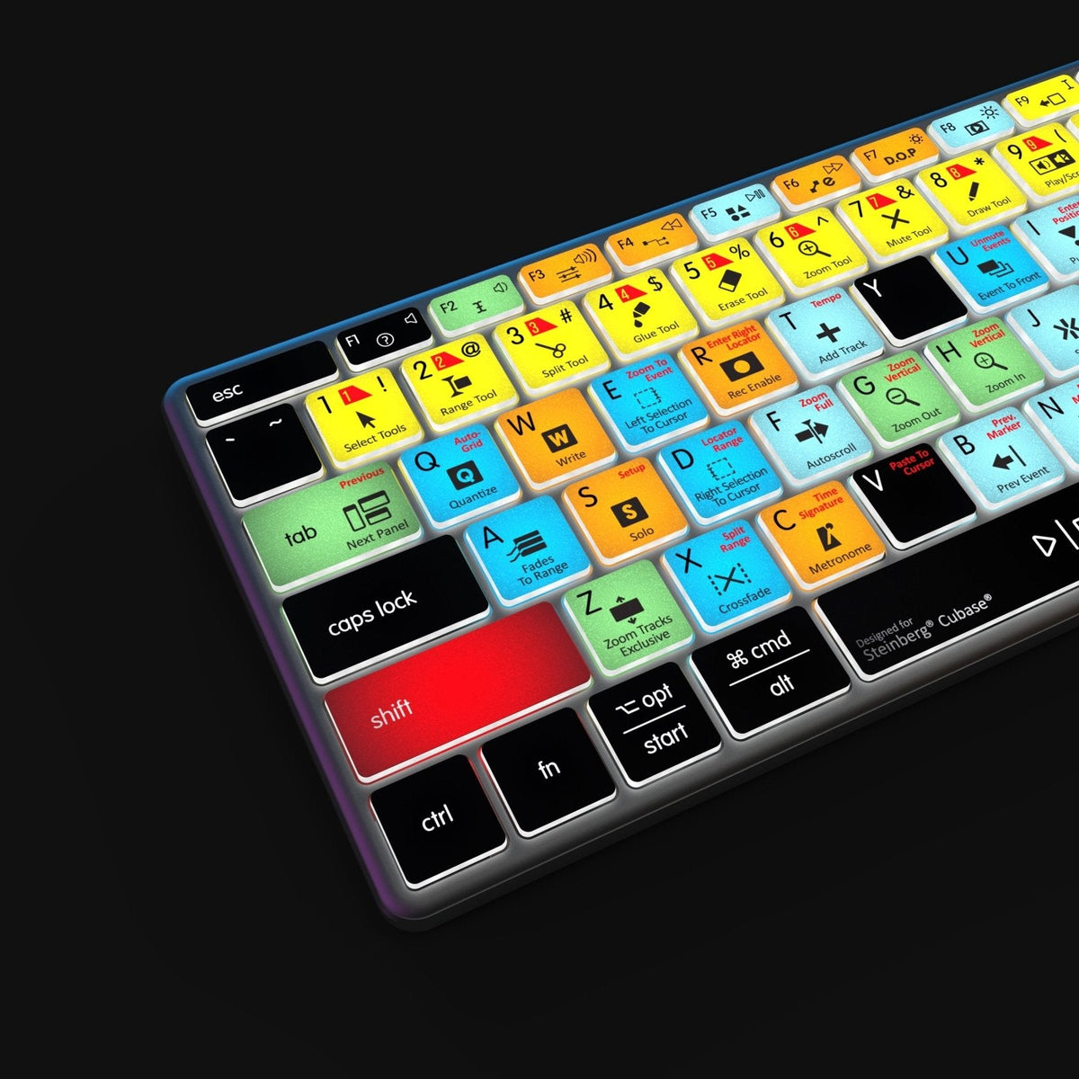 Tastiera compatibile con Cubase | AB10 retroilluminata | Cablata e wireless | Mac e PC