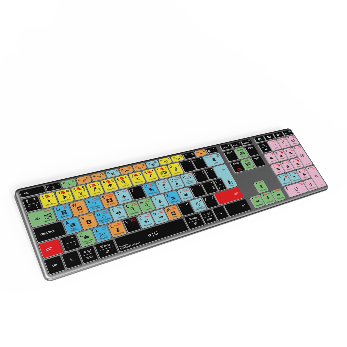 Tastiera compatibile con Cubase | AB10 retroilluminata | Cablata e wireless | Mac e PC