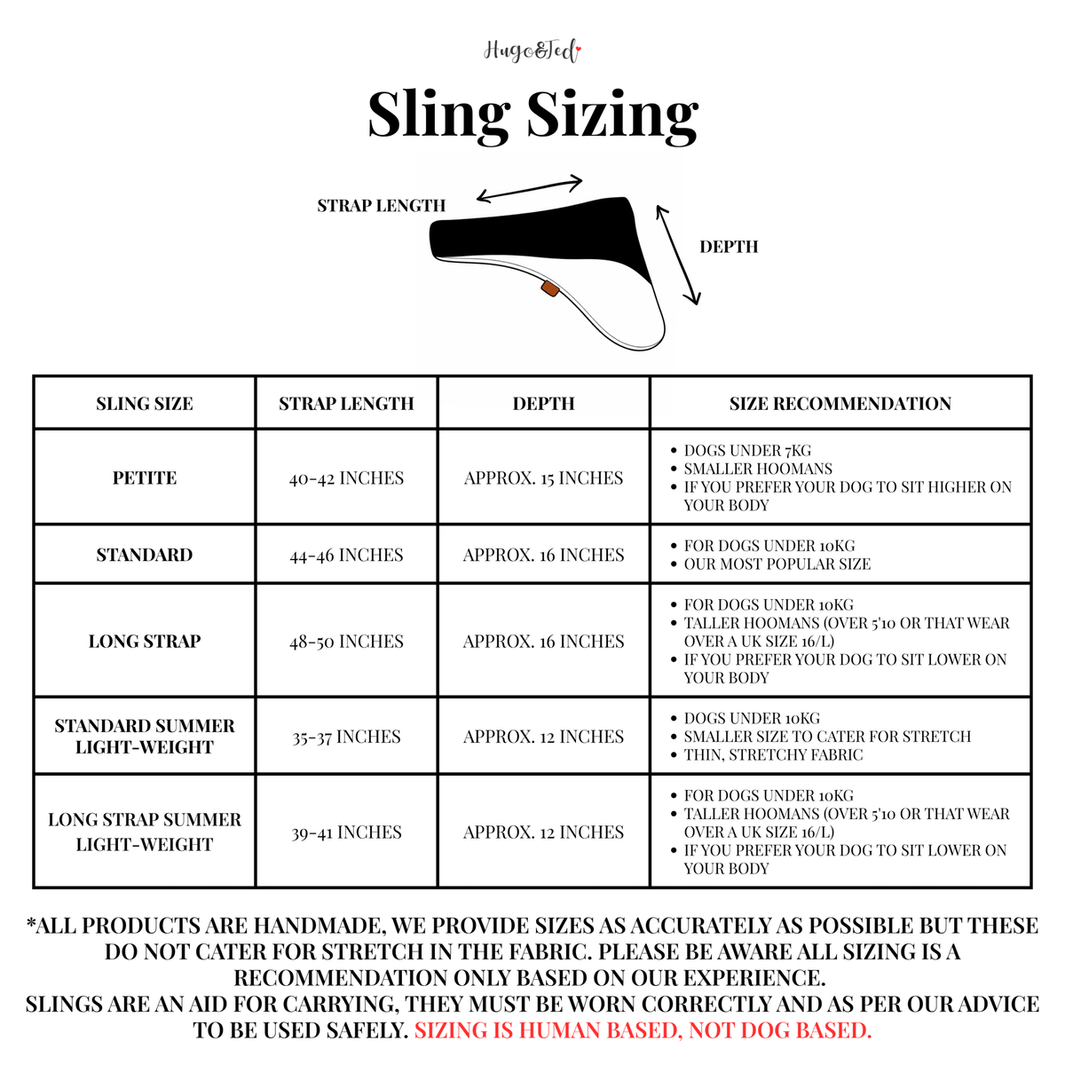 Plain Fleece Dog Sling