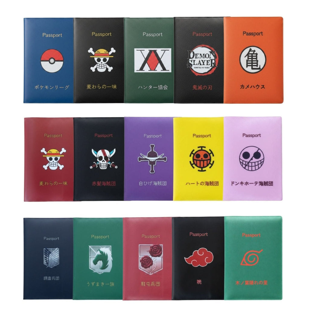 Hunter × Hunter Green Passport Cover