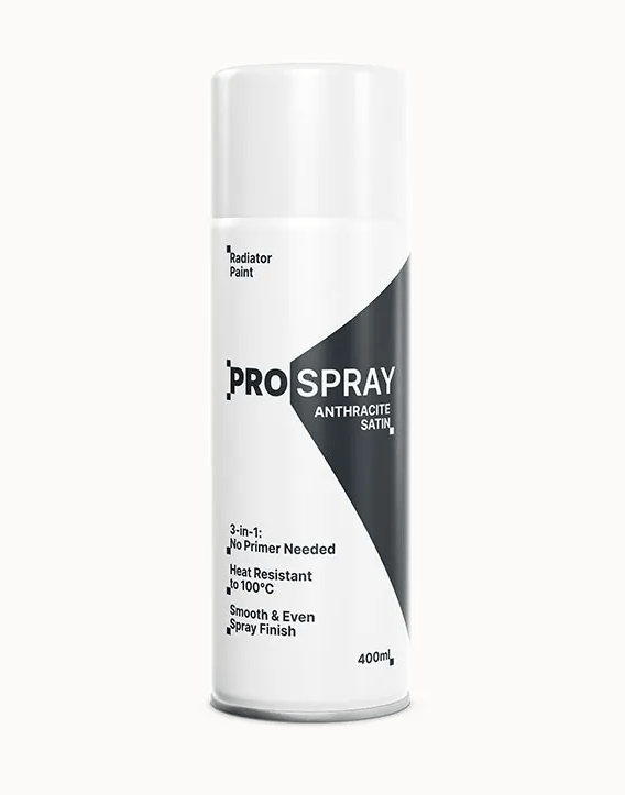 Pro-Spray Radiator Paint | 3-in-1 Heat Resistant Spray