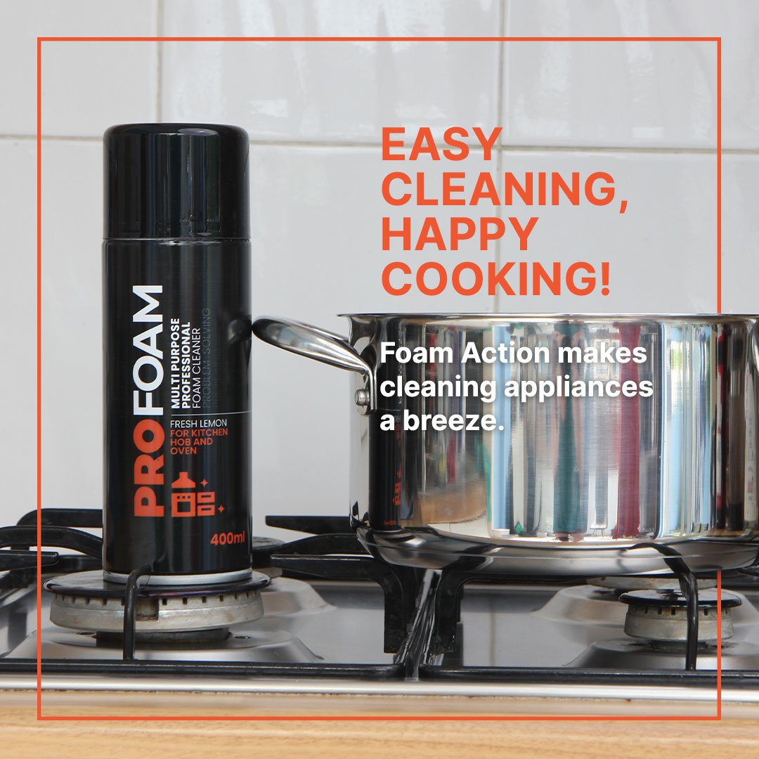 Profoam - Kitchen Hob & Oven Cleaner | Fresh Lemon
