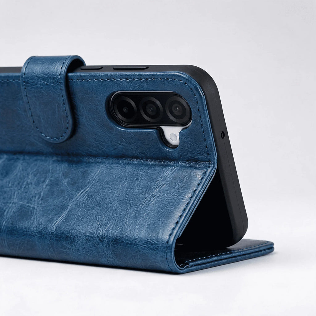 Samsung Galaxy A26 Book Flip Case Leder-Wallet