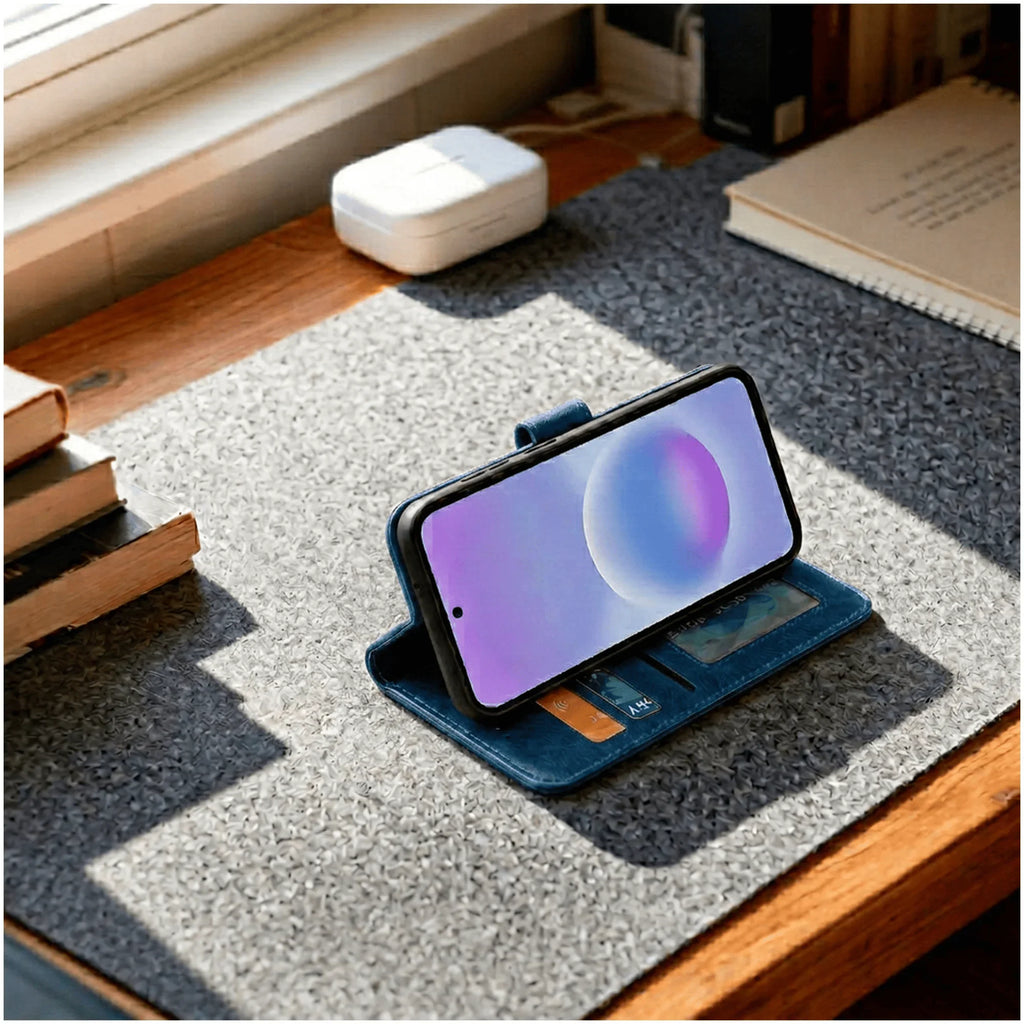 Samsung Galaxy A26 Book Flip Case Leder-Wallet