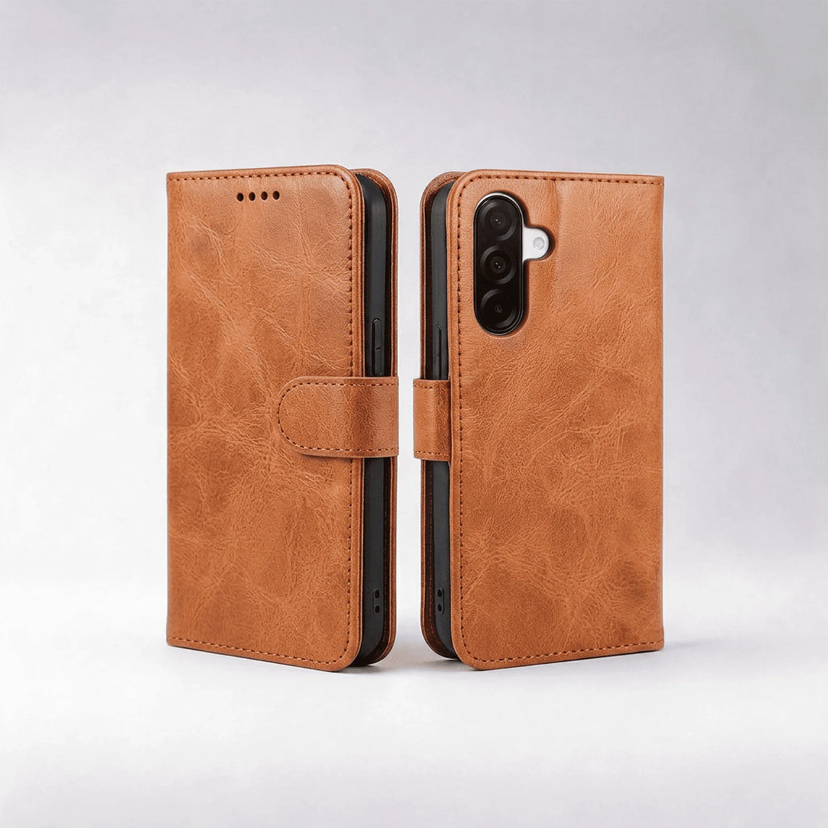 Custodia a libro con portafoglio in pelle per Samsung Galaxy A26