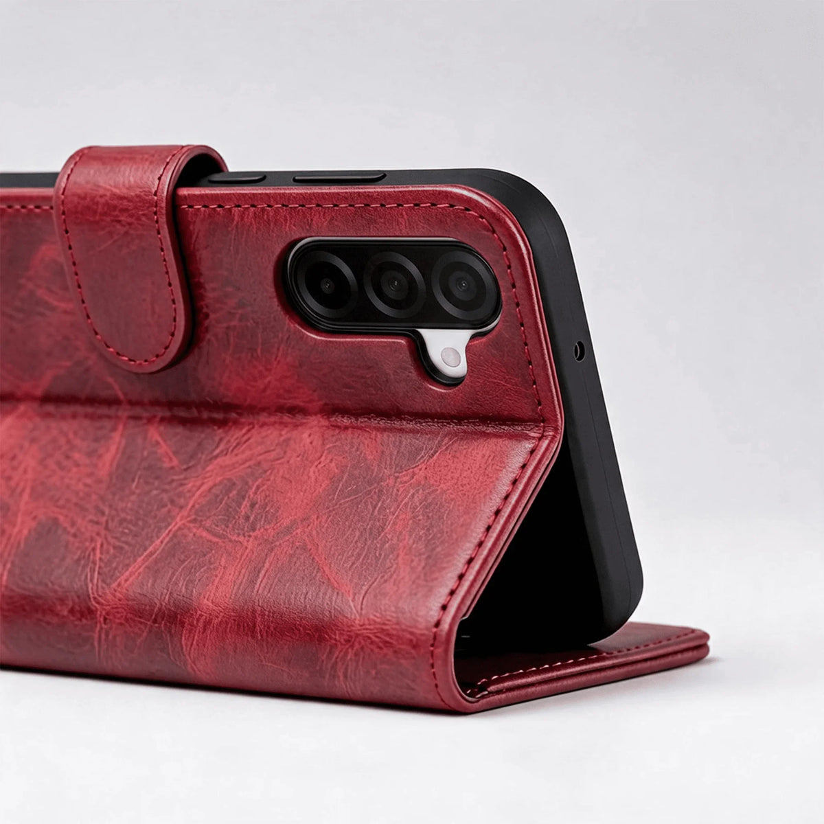 Samsung Galaxy A17 5G / A18 Book Flip Case Leather Wallet