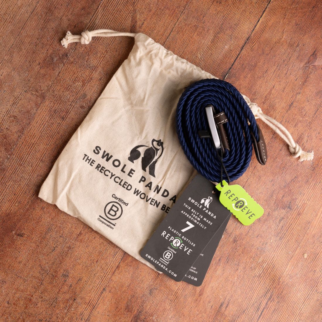 Woven Belt - Brown