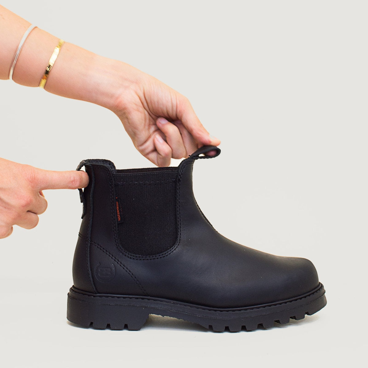 Vancouver Storm Wasserdichte Stiefel – Schwarz